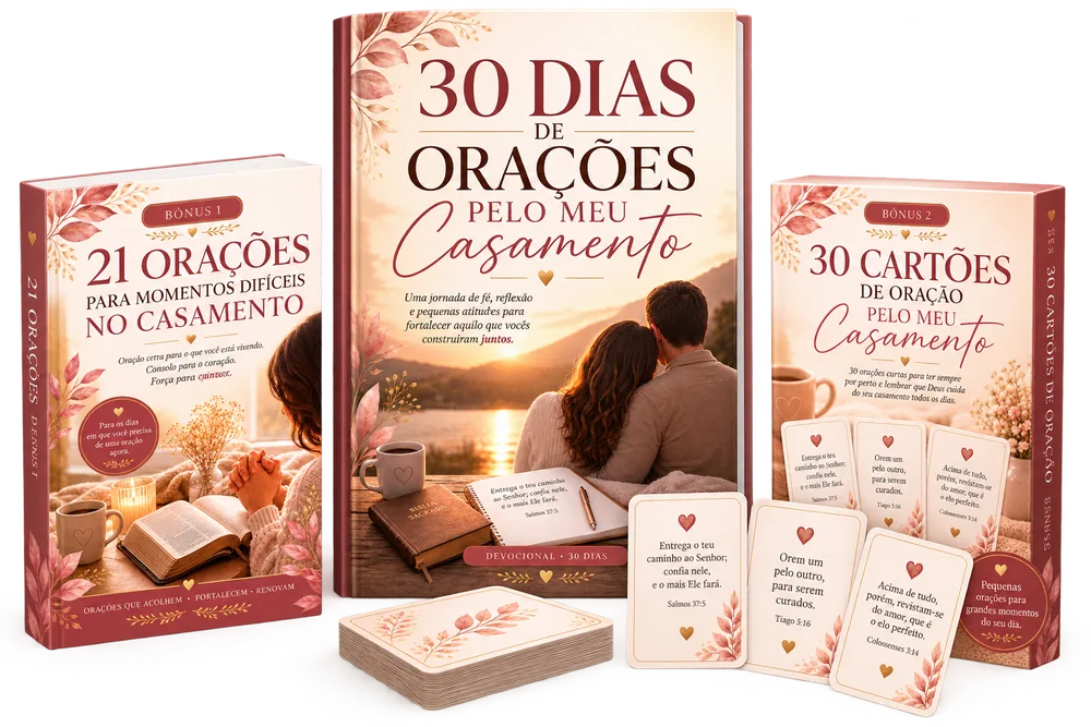 Pacote completo Guia 30 Dias de Orações + 2 Bônus